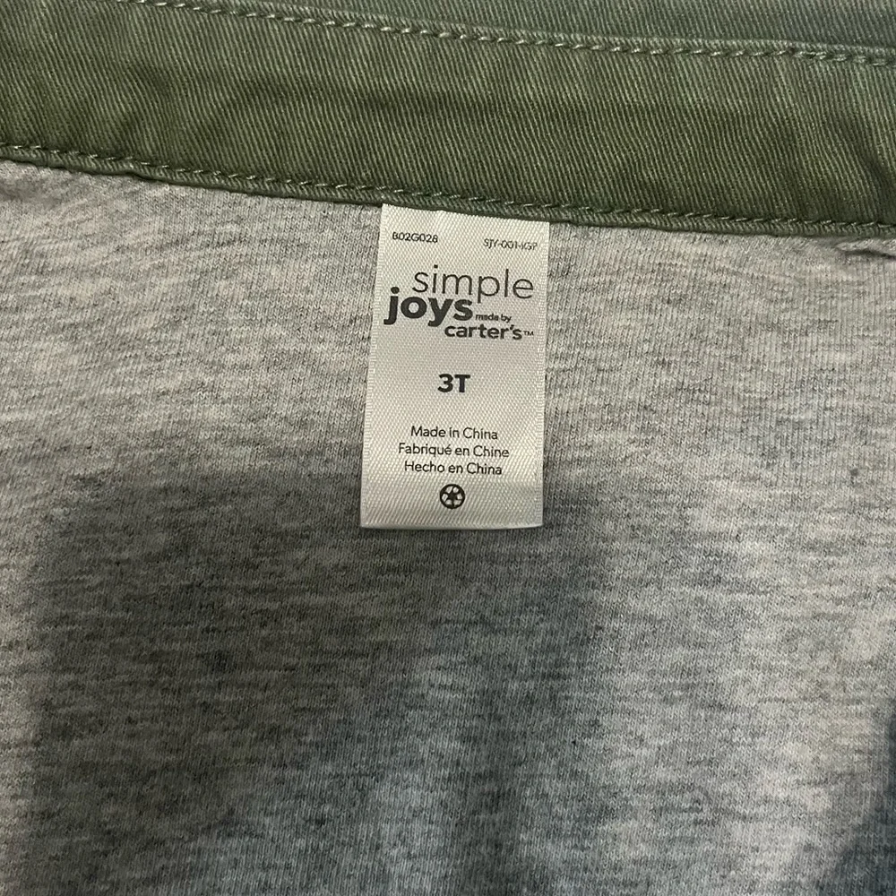 Simple Joys by Carter's | Toddler Girl Olive Twill Utility Jacket